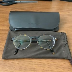 Giorgio Armani Frames of Life Matte Havana AR7004 Frames with cloth bag and case